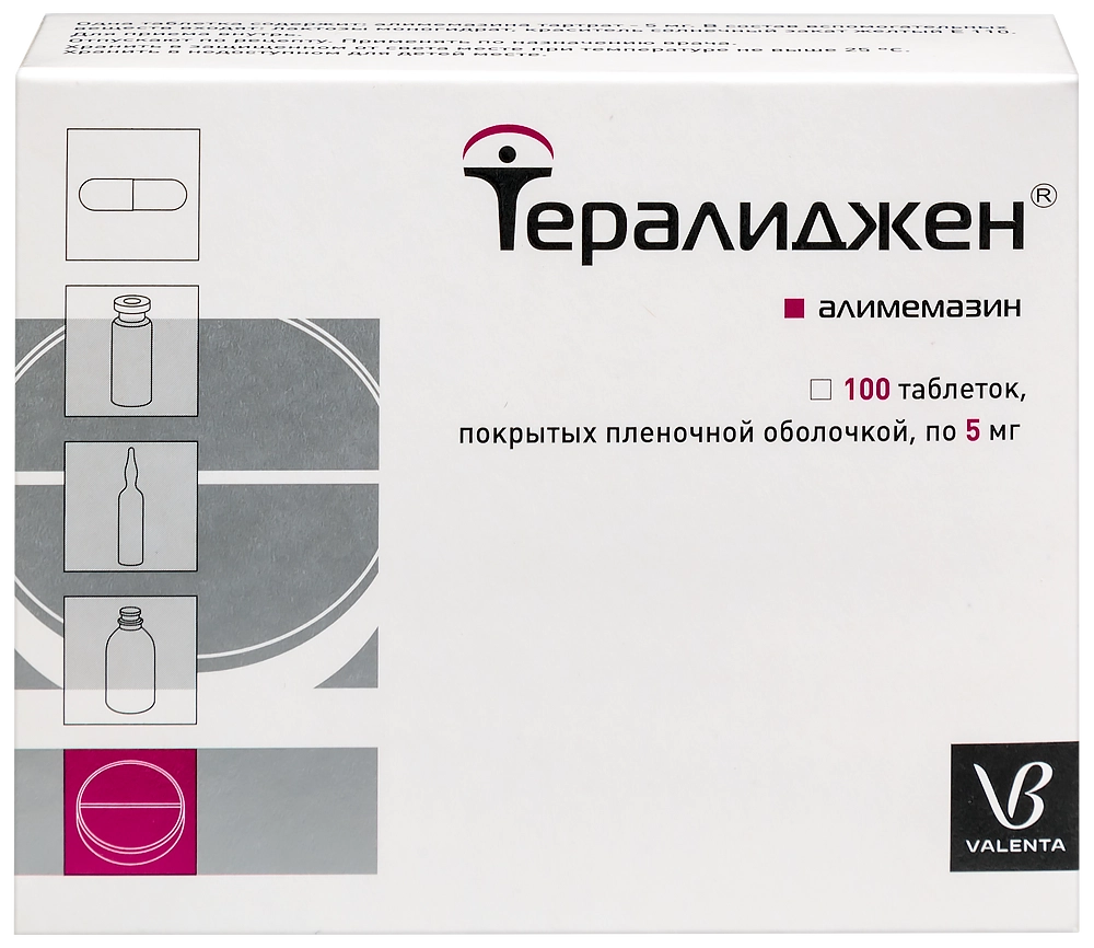 Тералиджен цена в Москве от 887 руб., купить Тералиджен в интернет‐аптеке,  заказать