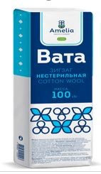 Изображение товара Вата хирургическая нестерильная зиг-заг амелия 100 гр