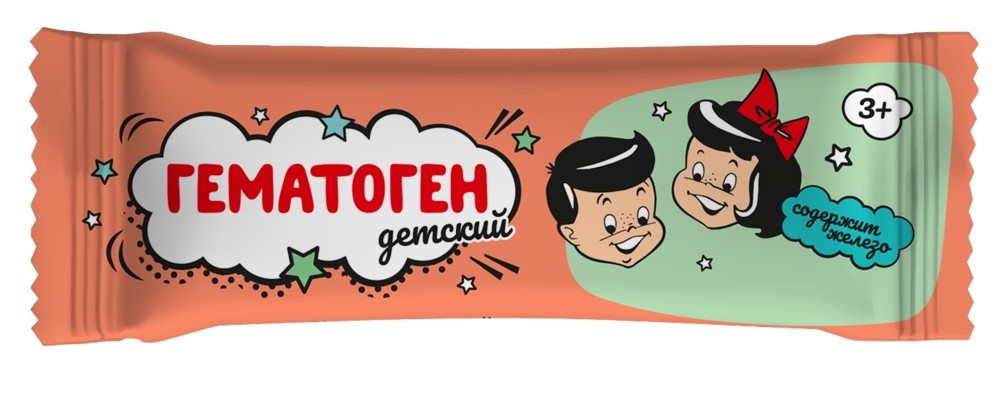 Изображение товара Гематоген детский 40 гр плитка