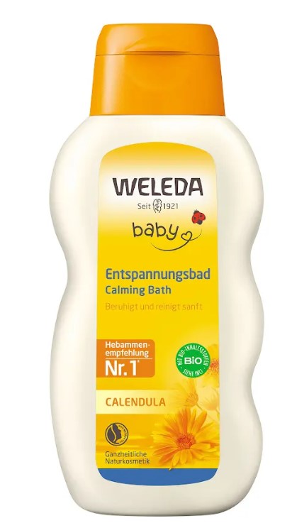 Изображение товара Weleda детское купание с календулой 200 мл – средство для ухода за кожей малыша