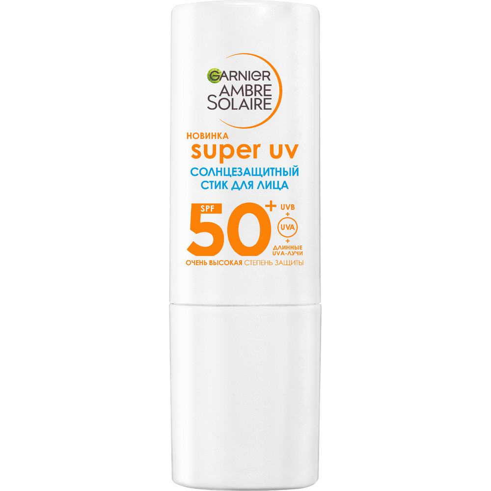 Изображение товара Garnier ambre solaire Стик для лица SPF50+ солнцезащитный 9 мл
