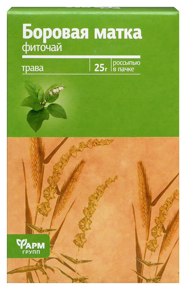 Изображение товара Фиточай боровая матка 25 гр/фармгрупп