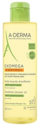 Изображение товара A-derma exomega control смягчающее масло для душа 500 мл для чувствительной кожи