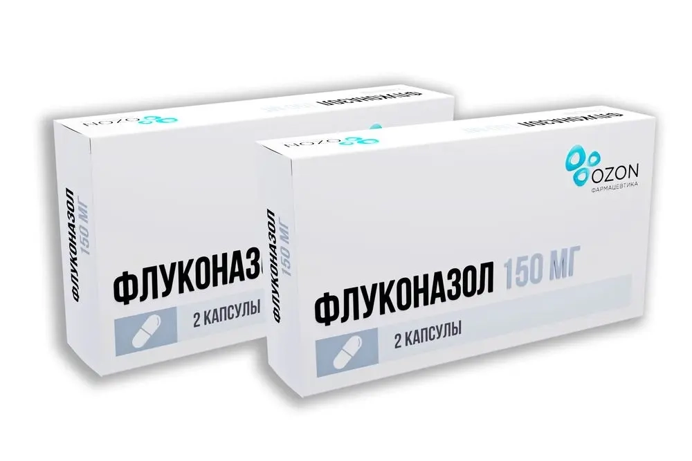 Изображение товара Набор из 2х упаковок Флуконазол капс. 150мг №2 со скидкой! Изображение товара Набор из 2х упаковок Флуконазол капс. 150мг №2 со скидкой!