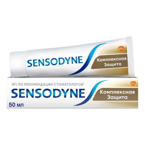 Изображение товара Sensodyne зубная паста комплексная защита 50 мл