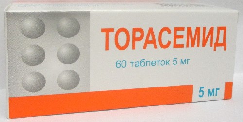 ТОРАСЕМИД 0,005 N60 ТАБЛ/БФЗ инструкция по применению