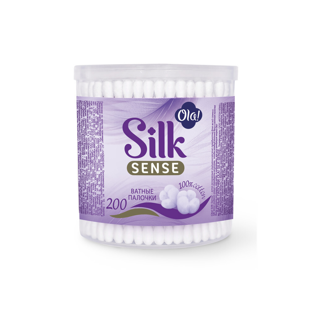 Изображение товара Ola silk sense ватные палочки 200 шт./пласт/