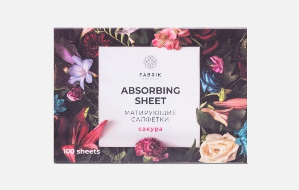 FABRIK COSMETOLOGY САЛФЕТКИ МАТИРУЮЩИЕ САКУРА N100 инструкция по применению