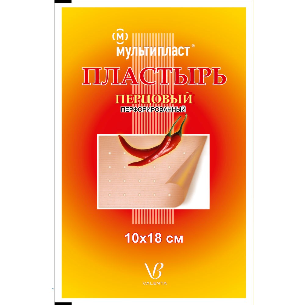 Изображение товара Пластырь перцовый 10х18 перфорированный 1 шт.