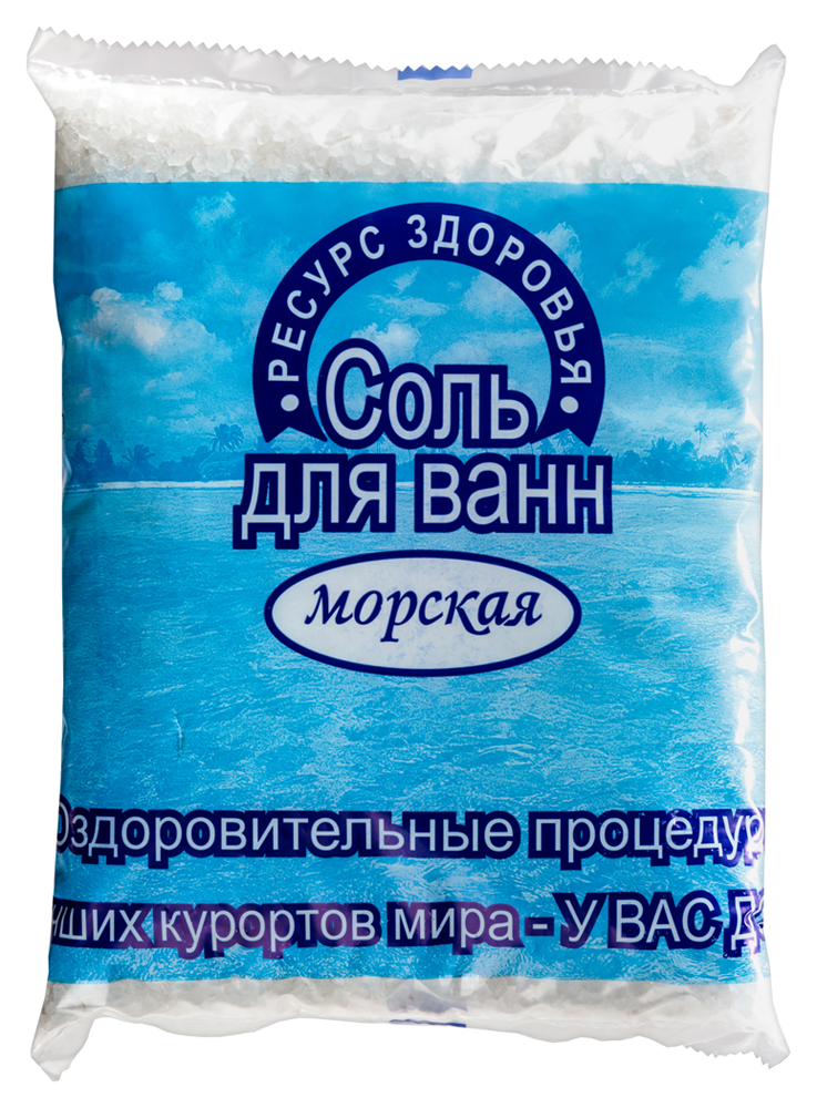 Изображение товара Ресурс здоровья морская соль для ванн 1000 гр