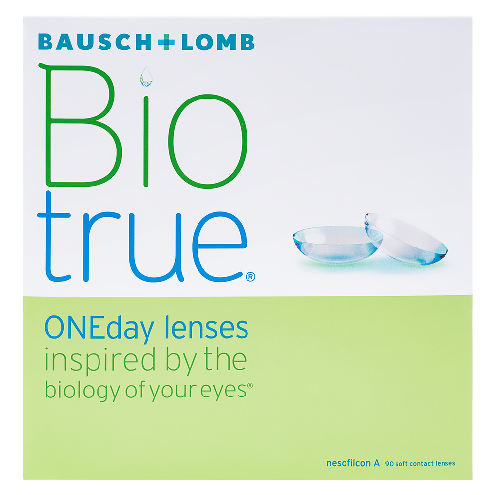 Изображение товара Bausch+Lomb Biotrue ONEday однодневные контактные линзы 90 шт
