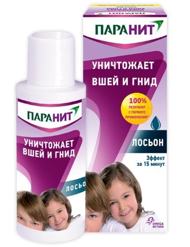 ПАРАНИТ ЛОСЬОН СРЕДСТВО ПЕДИКУЛИЦИДНОЕ 100МЛ инструкция по применению