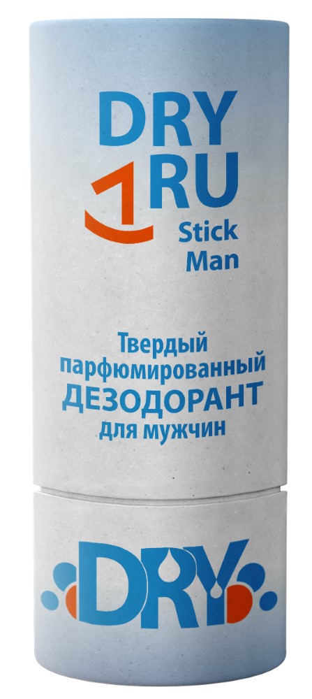 Изображение товара Dry ru stick man дезодорант твердый парфюмированный для мужчин 55 мл