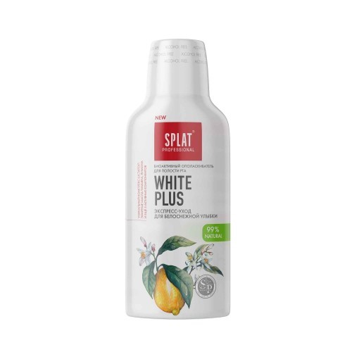 Изображение товара Splat professional ополаскиватель white plus 275 мл