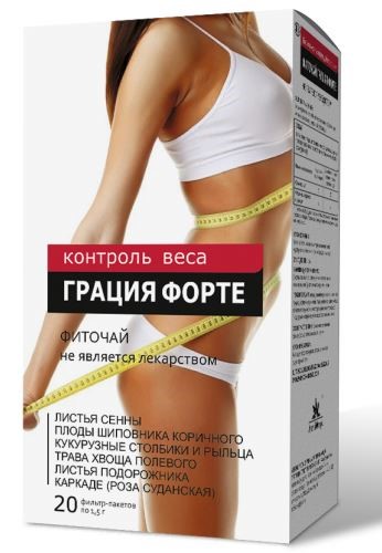 Изображение товара Алтайфлора фиточай грация форте 1,5 20 шт. фильтр-пакеты