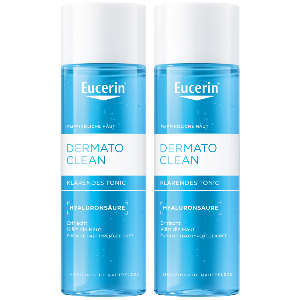 Изображение товара Набор из 2-х уп EUCERIN DERMATOCLEAN ТОНИК ОСВЕЖАЮЩИЙ И ОЧИЩАЮЩИЙ 200МЛ Изображение товара Набор из 2-х уп EUCERIN DERMATOCLEAN ТОНИК ОСВЕЖАЮЩИЙ И ОЧИЩАЮЩИЙ 200МЛ