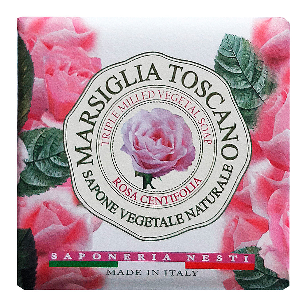 Изображение товара Мыло Nesti Dante Marsiglia Toscano с ароматом розы и центифолии 200 г Изображение товара Мыло Nesti Dante Marsiglia Toscano с ароматом розы и центифолии 200 г