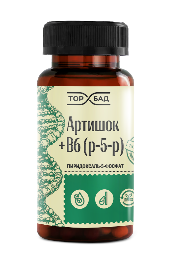 Изображение товара Торбад артишок+в 6/р-5-р/ 60 шт. капсулы массой 500 мг