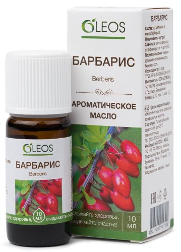 Изображение товара Oleos масло ароматическое барбарис 10 мл
