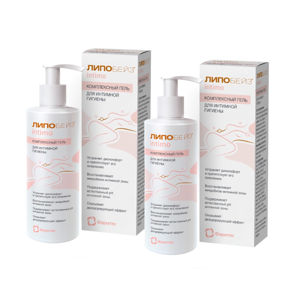 Изображение товара Набор из 2-х уп ЛИПОБЕЙЗ ИНТИМО ГЕЛЬ ДЛЯ ИНТИМНОЙ ГИГИЕНЫ КОМПЛЕКСНЫЙ 200МЛ со скидкой