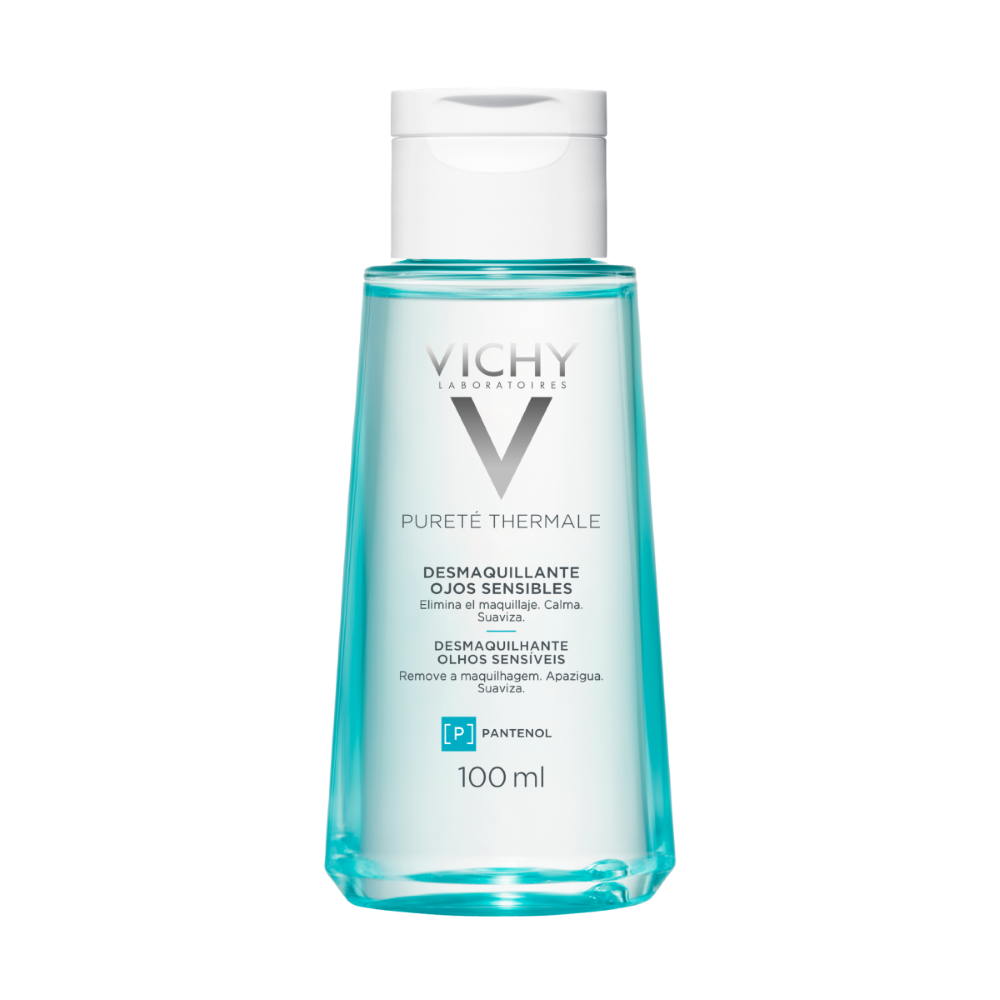 Изображение товара Vichy purete thermale успокаивающее средство для снятия макияжа с глаз для чувствительных глаз 100 мл