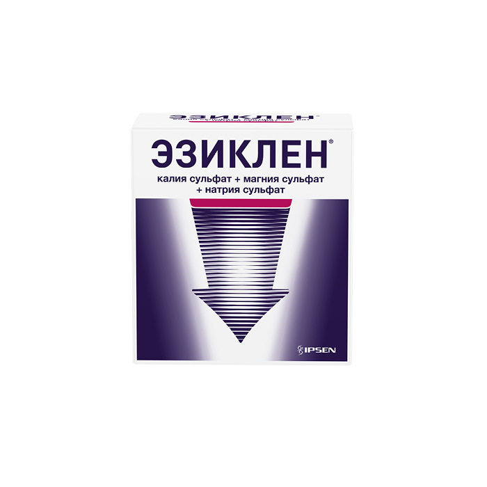 Изображение товара Эзиклен концентрат для очищения толстой кишки 2 шт. по 176 мл для подготовки к процедурам