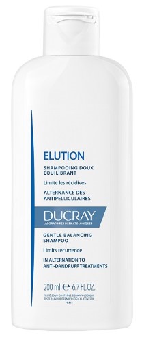Изображение товара Мягкий балансирующий шампунь Ducray Elution 200 мл для чувствительной кожи головы