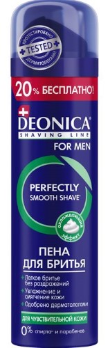 Изображение товара Deonica for men пена для бритья для чувствительной кожи 240 мл