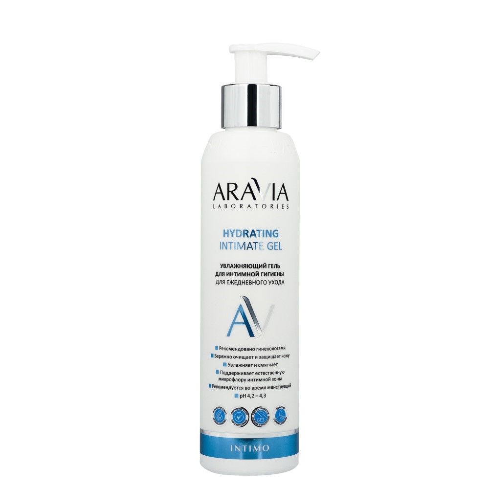 Изображение товара Гель для интимной гигиены Aravia laboratories увлажняющий 200 мл
