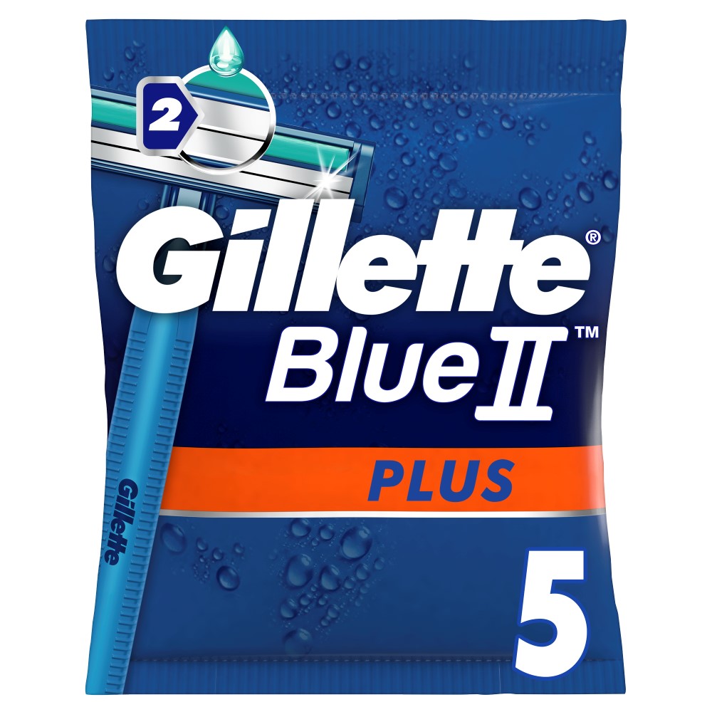 Изображение товара Gillette blue 2 plus бритвы безопасные одноразовые 5 шт.