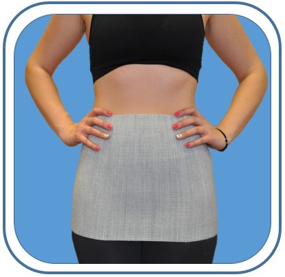 Изображение товара Пояс медицинский эластичный согревающий с шерстью овцы Almed 3 M для спины