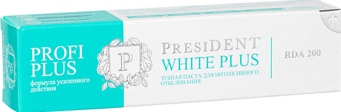 Зубная паста ПРЕЗИДЕНТ Profi Plus White Plus 30мл Betafarma S.p.A/Италия