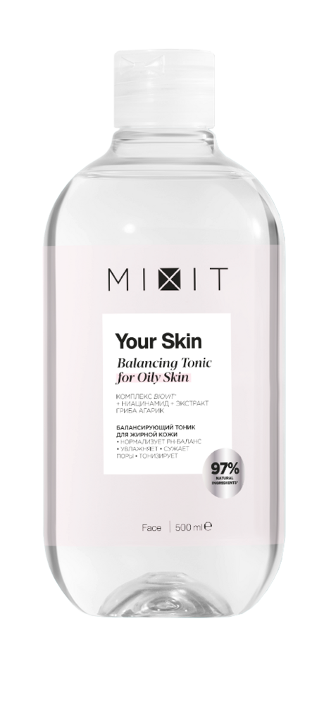 Изображение товара Тоник Mixit your skin для нормальной и жирной кожи 500 мл
