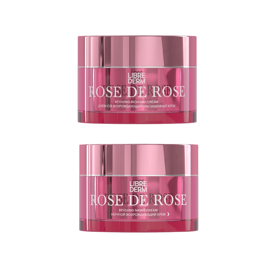 Изображение товара Набор ЛИБРИДЕРМ ROSE DE ROSE: крем дневной + крем ночной