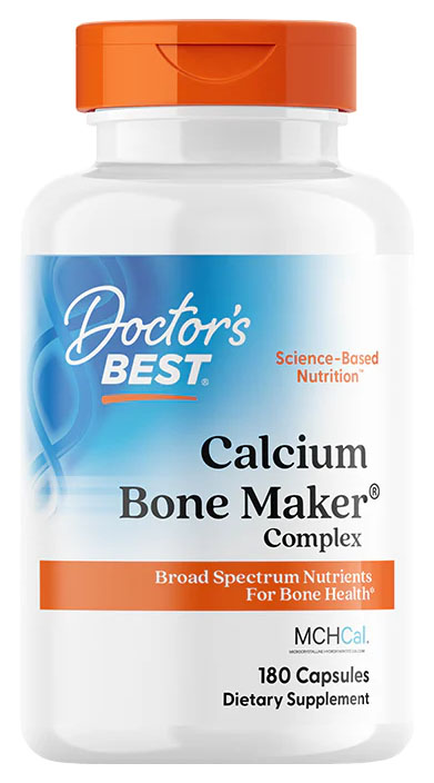 Изображение товара Доктор Бэст комплекс кальция для костей 180 капсул