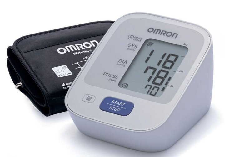 Изображение товара Автоматический тонометр Omron M2 Basic для домашнего использования