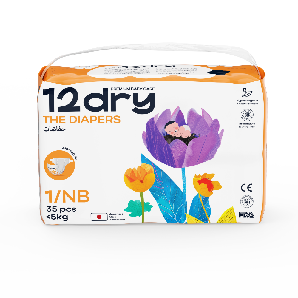 Изображение товара 12Dry подгузники детские nb/до 5 кг 35 шт.