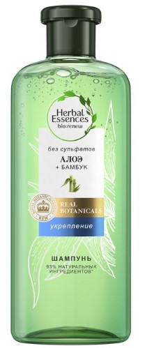 HERBAL ESSENCES ШАМПУНЬ АЛОЭ И БАМБУК 380МЛ инструкция по применению