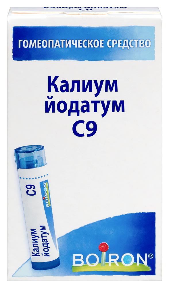 Изображение товара Калиум йодатум с9 гомеопатические гранулы 4 гр для поддержки здоровья Изображение товара Калиум йодатум с9 гомеопатические гранулы 4 гр для поддержки здоровья