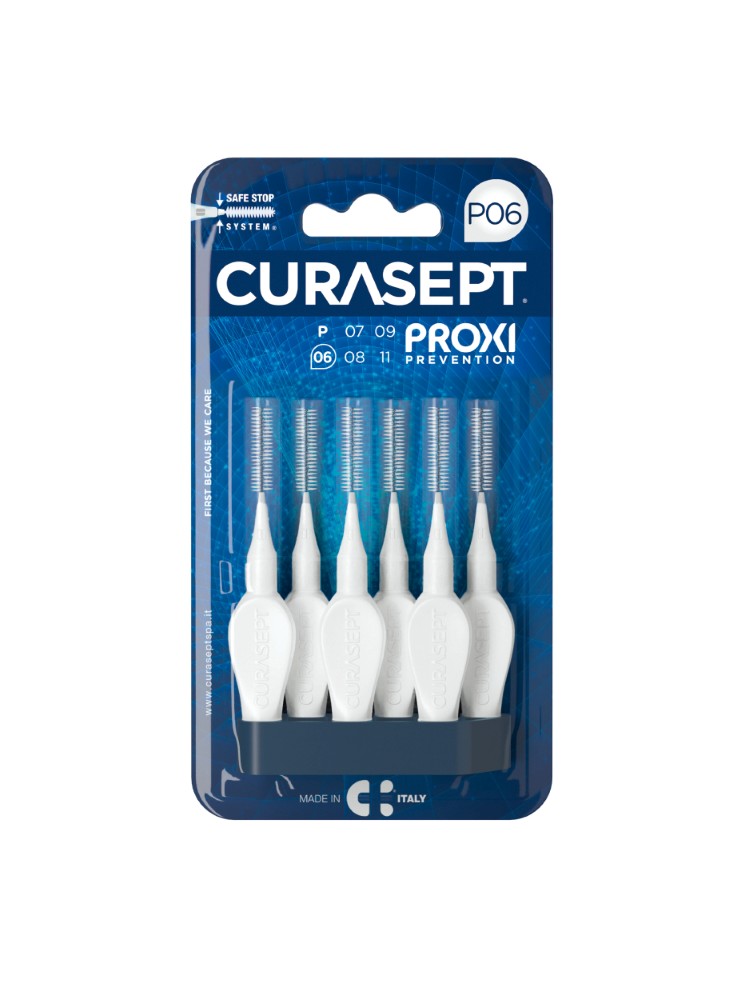 Curasept proxi ершики межзубные p06 6 шт./белый инструкция по применению