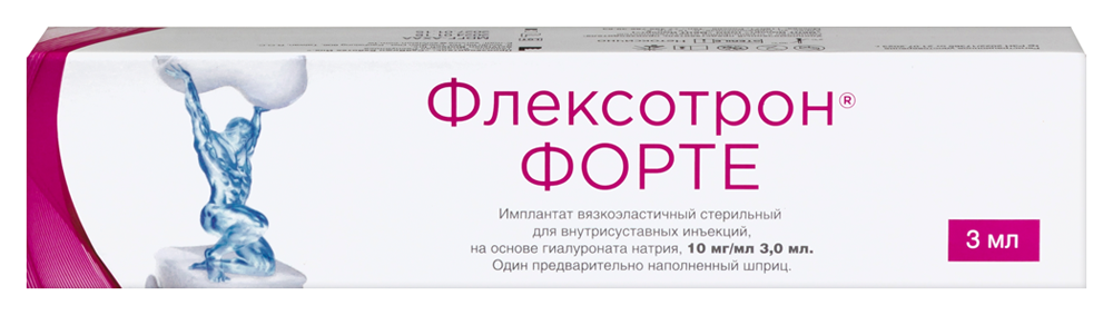 Изображение товара Флексотрон форте имплантат вязкоэластичный для внутрисуставных инъекций 3 мл