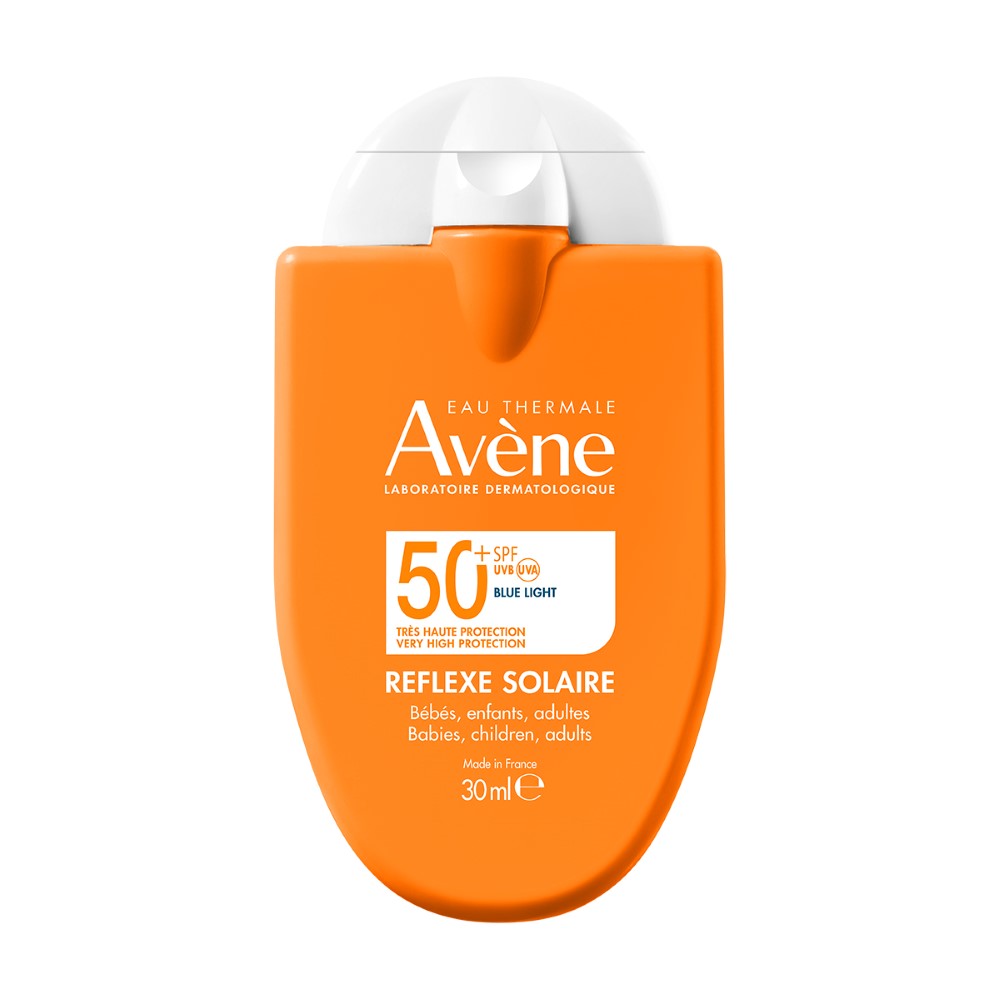 Avene солнцезащитная компакт эмульсия spf 50+ 30 мл - цена 1008 руб.,  купить в интернет аптеке в Сердобске Avene солнцезащитная компакт эмульсия  spf 50+ 30 мл, инструкция по применению