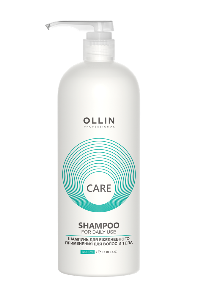 Изображение товара Ollin Care шампунь для ежедневного применения 1000 мл для волос и тела