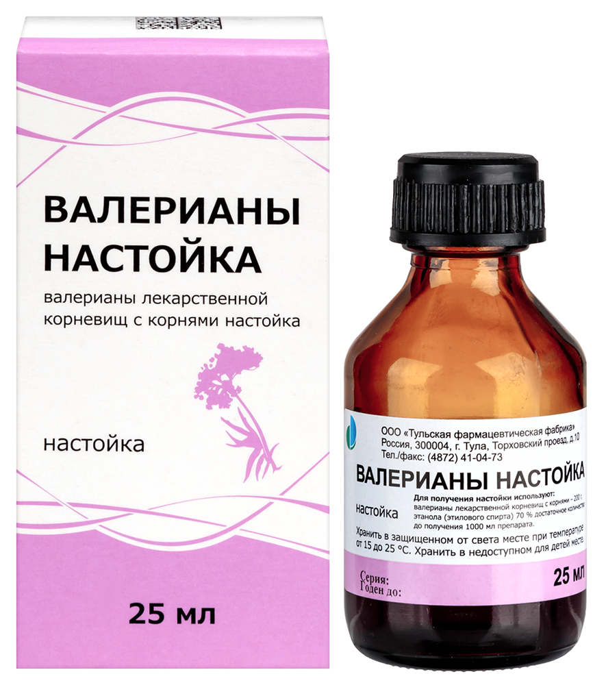 Валерианы настойка флакон 25 мл - цена 64 руб., купить в интернет аптеке в  Куртамыше Валерианы настойка флакон 25 мл, инструкция по применению