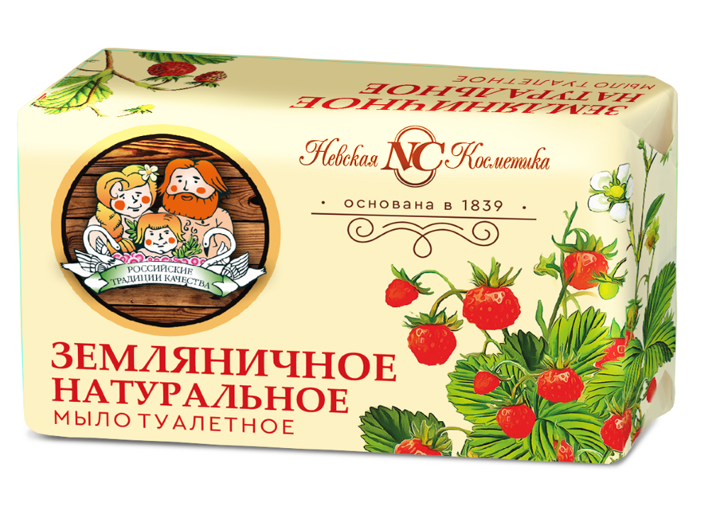 Изображение товара Невская косметика мыло туалетное земляничное 180 гр