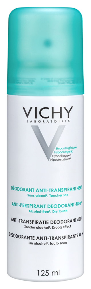 Изображение товара Vichy аэрозоль-антиперспирант объем 125 мл надежная защита от пота