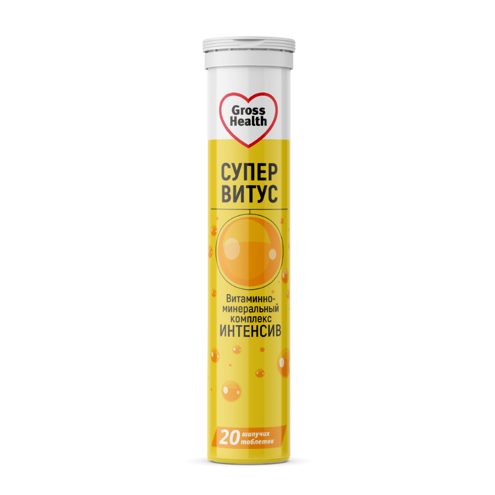 Изображение товара Gross health супервитус 20 шт. таблетки массой 4 гр