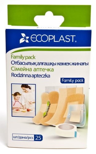 Изображение товара Ecoplast пластырь медицинский (набор) 25 шт.