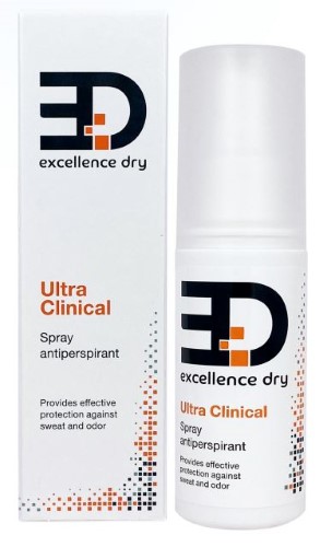 Изображение товара Excellence dry ultra clinical антиперспирант спрей 50 мл для повышения комфорта и защиты
