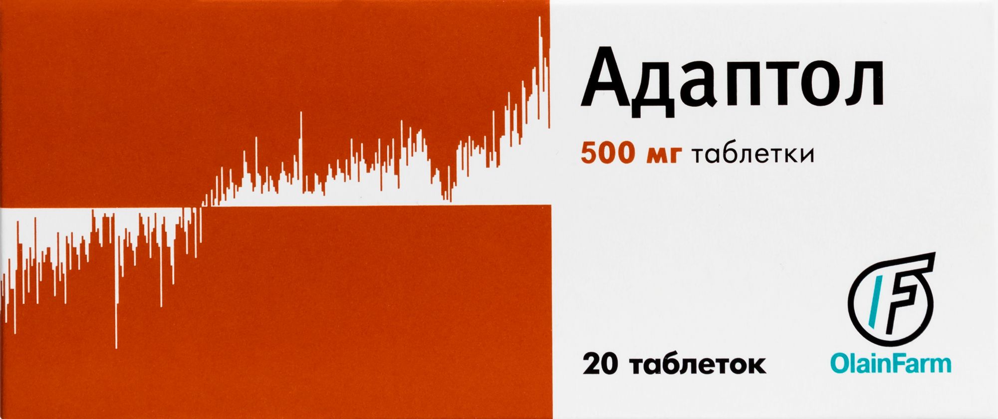 Адаптол 500 мг 20 шт. таблетки - цена 1690 руб., купить в интернет аптеке в  Раменском Адаптол 500 мг 20 шт. таблетки, инструкция по применению